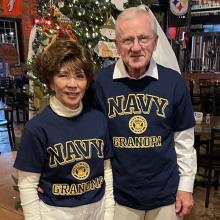Navy Grandpa and Navy Grandma